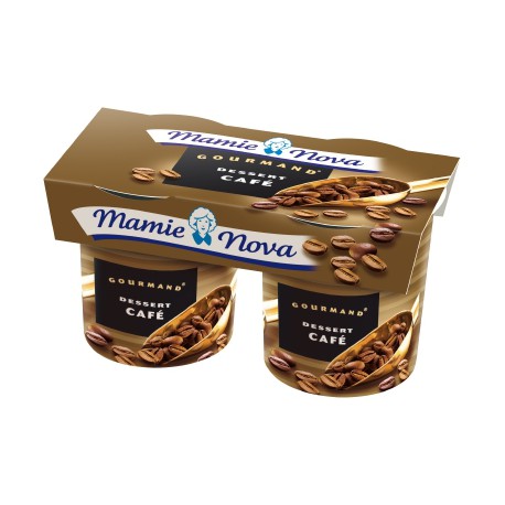 2X150G Yaourt Dessert Gourmand Cafe Mamie Nova DRH MARKET Sarl