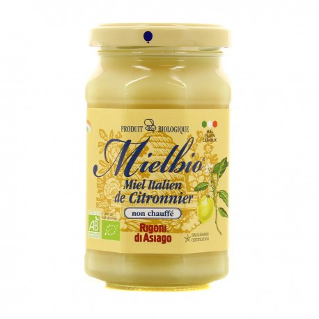 300G Miel Bio Cremeux Citronnelle Rigoni