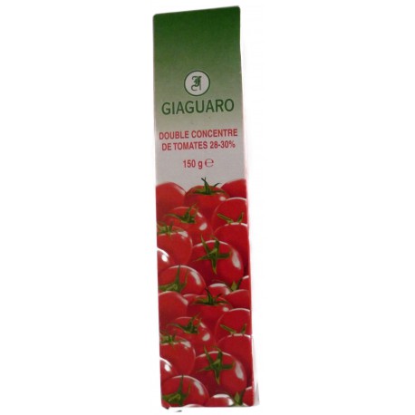 Tube 150G Double Concentre Tomate Giaguaro
