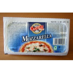 Mozzarella 400G. Castelli