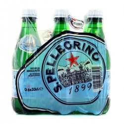 Pack Bouteille Pet 6X33Cl Eau Gazeuse San Pellegrino