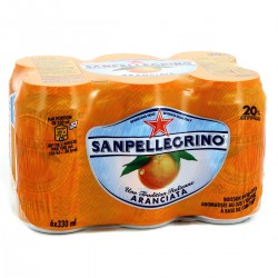Pack Bouteille 6X33Cl Eau Aranciata San Pellegrino