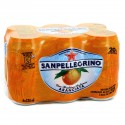 Pack Bouteille 6X33Cl Eau Aranciata San Pellegrino