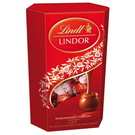 Lindt Cornet Lindor Lait 200G