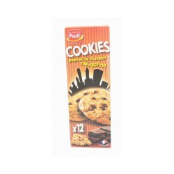 Cookies Nougatine Pepite Chocolat 200G Poult