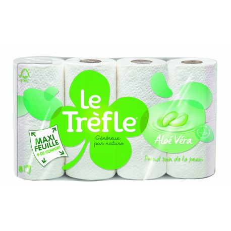 Trefle Rouleaux X8 Aloe Vera