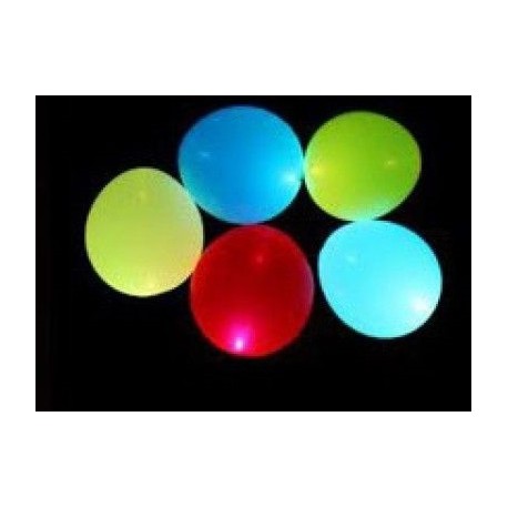 5 Ballons Lumineux Led A Gonf