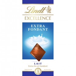 Tablette 100G Chocolat Excellence Lait Extra Fondant Lindt