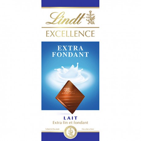 Tablette 100G Chocolat Excellence Lait Extra Fondant Lindt