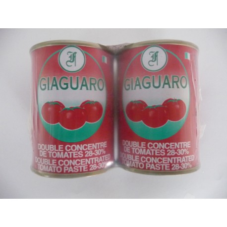 Lot 2X140G Double Concentre Tomate