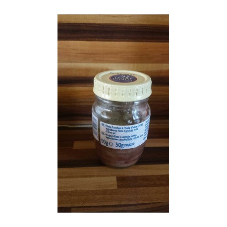 90G Filets Anchois Bocal Terre Italie