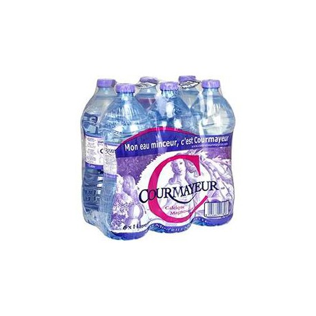 Courmayeur Eau Minérale Naturelle Courmayeur Sixpack Pet 6X1L