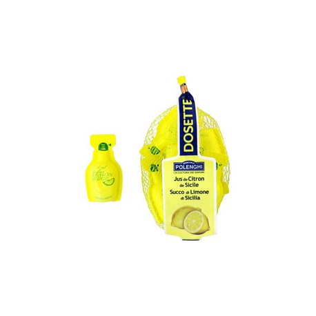 Dosette Jus Citron Jaune 6X8Ml