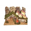 Creche Vide Avec Feu De Camp