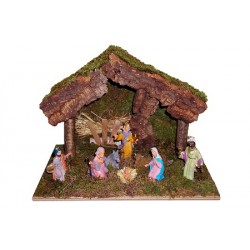 Creche Garnie 8 Sujets Nativi