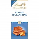 Lindt Chocolat Au Lait Praliné Feuillantine La Tablette De 120 G