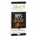 Lindt Excellence Chocolat Noir Cacao 85% La Tablette De 100 G