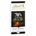 Lindt Excellence Chocolat Noir Cacao 70% La Tablette De 100 G