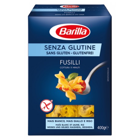 Barilla Fusilli Ss Gluten 400G