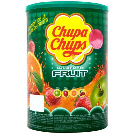 X100 Tubo Fruits Chupa Chups