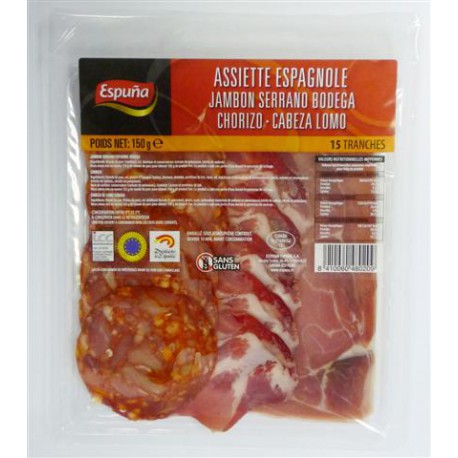Espuna Assiette Espagnole 150G