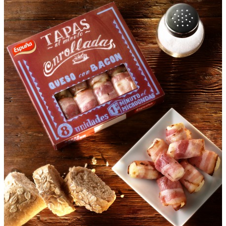 Tapas Fourres Bacon Fromage 80G