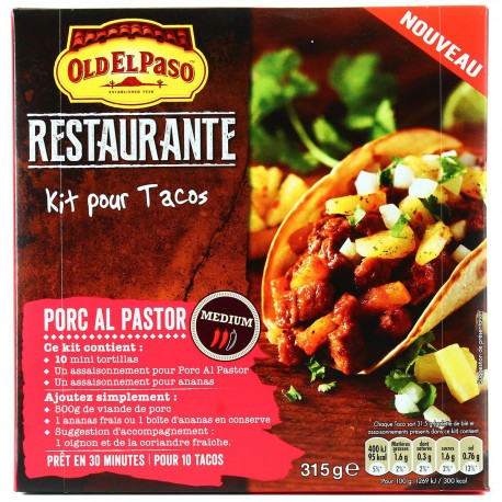 O.Paso Kit Restau Porc 315G