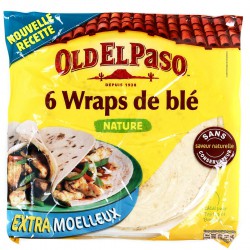 Old El Paso Tort Wrap Nat 350G