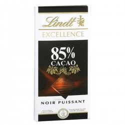 Tablette 100G Chocolat Excellence Noir 85% Lindt