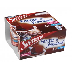 Sveltesse Yaourts Ferme Et Fondant Au Chocolat Sveltesse 4X125G
