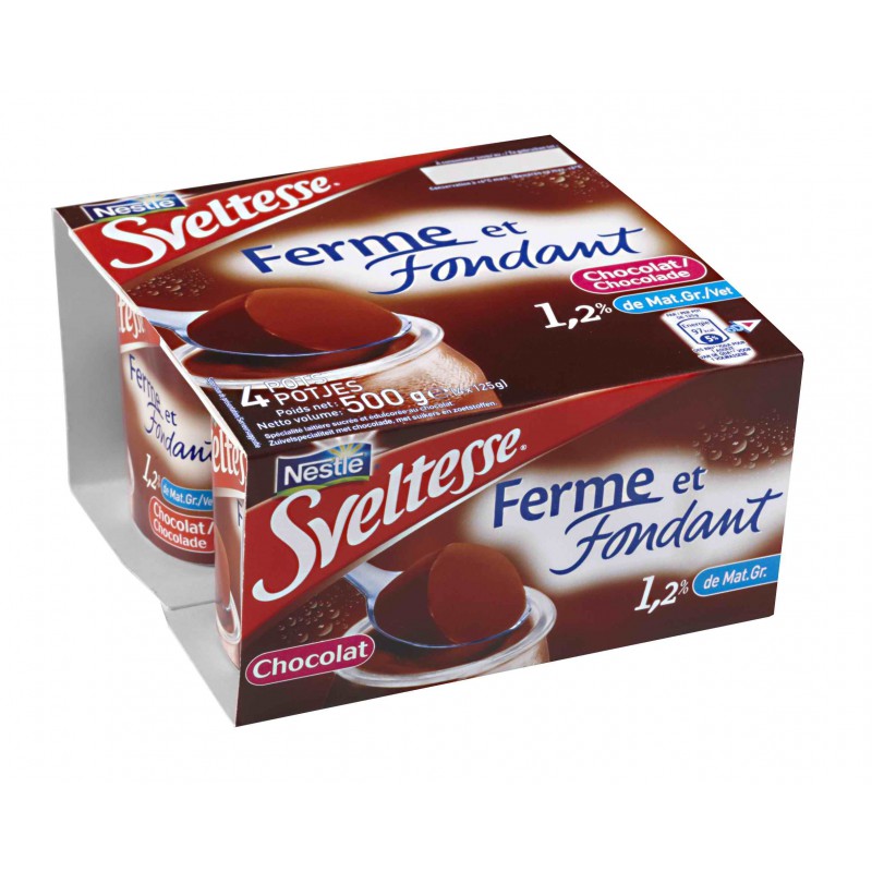 Sveltesse yaourt allégé au chocolat noir - 125 g