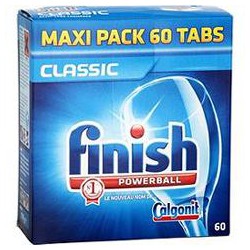 60 Pastilles Lave Vaisselle Regenerant Finish Classic Calgonit