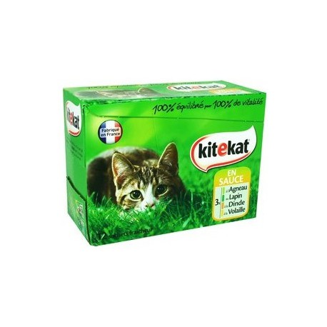 4X100 Pochon Kitekat Ass.