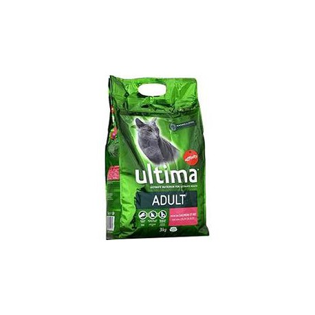 Ultima Croquettes Chat Saumon 3Kg