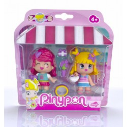 Pinypon Coffret 2Fig.Shopping
