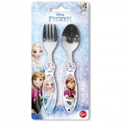 Frozen Lot 2 Couverts Inox