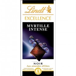 Lindt Chocolat Excellence Noir Myrtille Lindt 100G