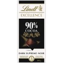Lindt Excellence Chocolat Noir 90% La Tablette De 100 G