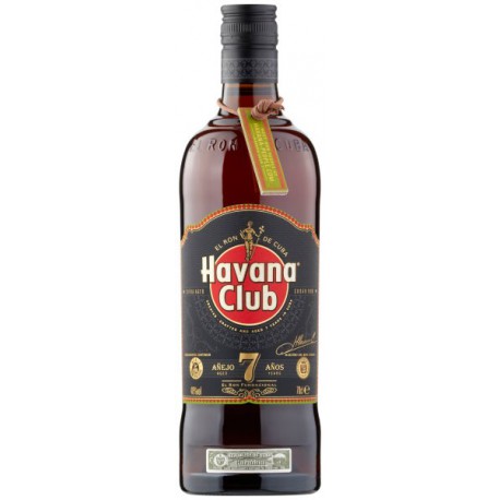 Havana Club Ron 7Ans 40%V Bouteille 70Cl+Etui