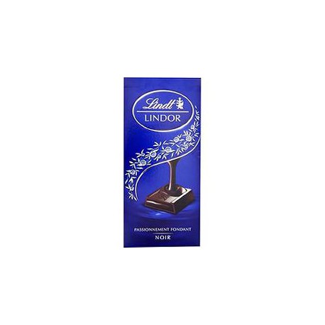 Tablette 150G Chocolat Lindor Noir Lindt
