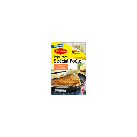 23,2G Papillotte Poele Saumon Maggi