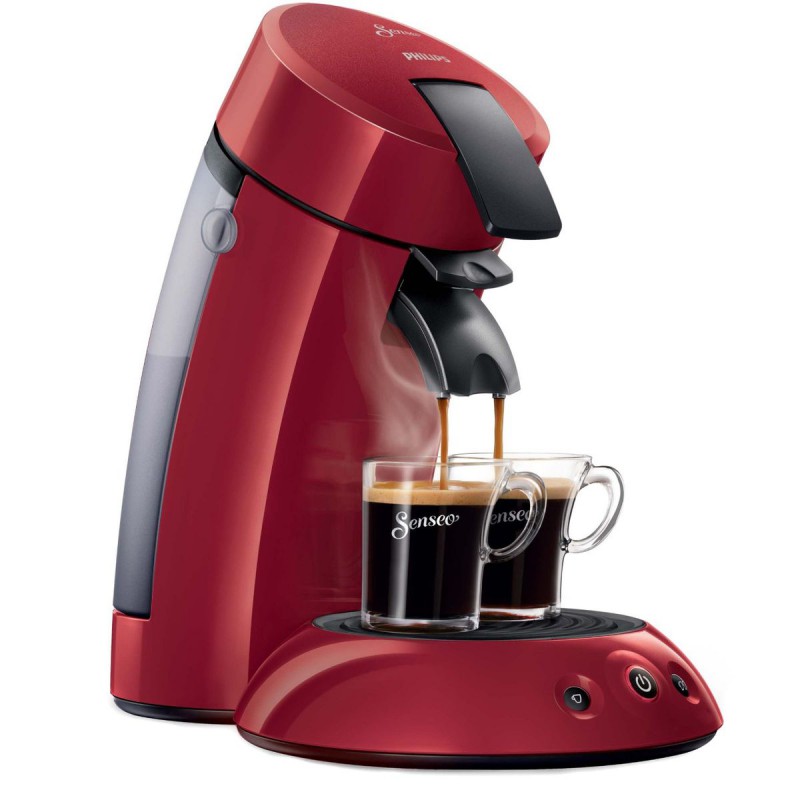 Machine à café PHILIPS Senseo rouge[pour réparation ou p