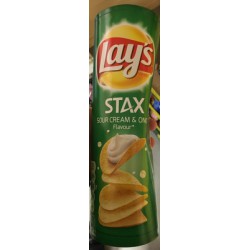 Lay S Stax Cream Onion 170G