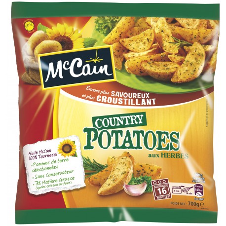 Mac Cain Country Potatoes 700G