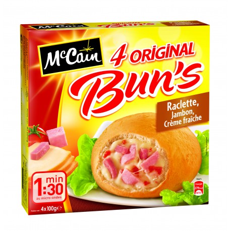 4X100G Bun S Raclette Mc Cain