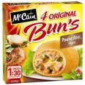4X100G Bun S Poulet Roti Mc Cain