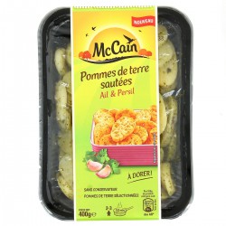 400G Pommes Sautees Ail/Persil