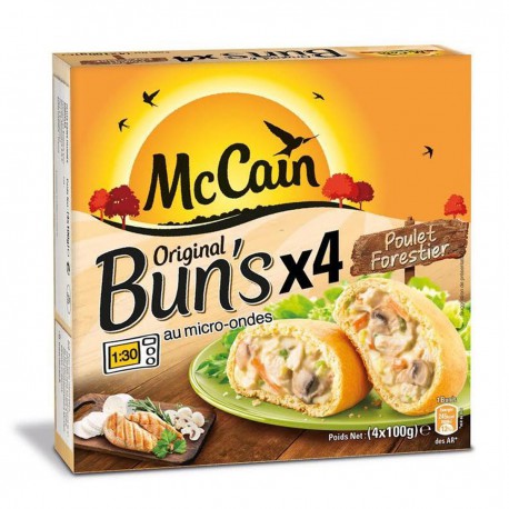 Mc Cain Buns Forestier 400G