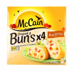 Mc Cain Buns Raclette X4 400G