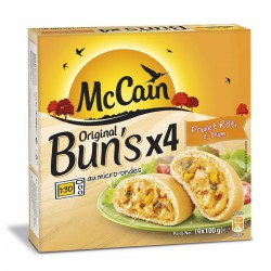 400G O.Buns Poulet Roti Thym
